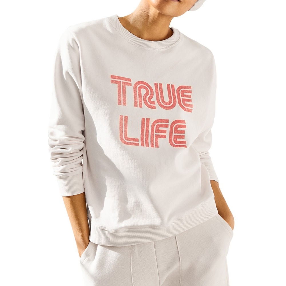 ba&sh Tarah True Life Graphic Sweatshirt